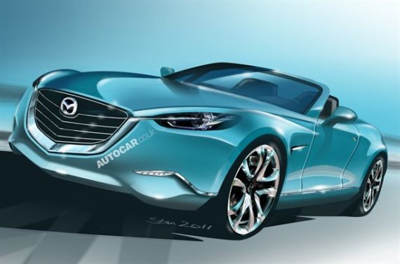 馬自達MX-5假想圖 馬自達MX-5假想圖
